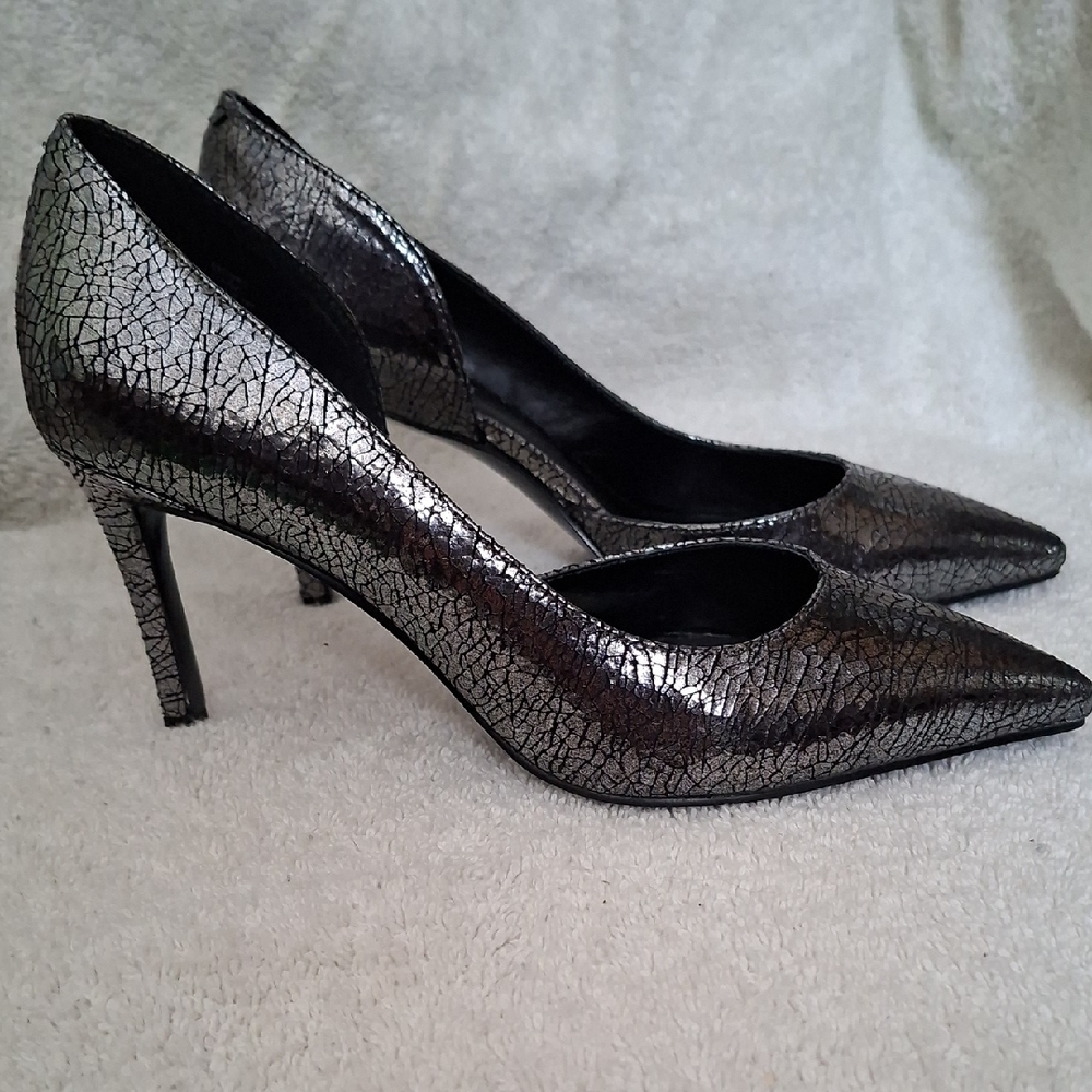 Elegant Silver Women's Heels‎